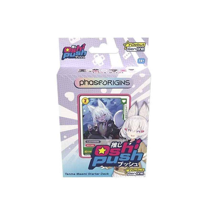 Oshi Push The VTubing Trading Card Game Gen One Starter Deck assorted.