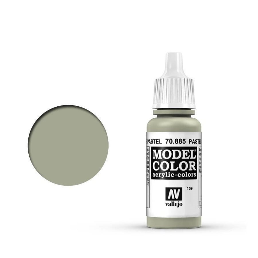 Vallejo Model Colour #109 Pastel Green 17 ml Acrylic Paint