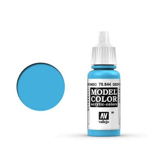 Vallejo Model Colour #066 Deep Sky Blue 17 ml Acrylic Paint