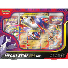 Pokémon TCG Mega Latias ex Box – premium trading card set with Mega Latias ex promo, jumbo card, and booster packs.