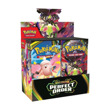 Pokemon TCG Perfect Order booster box sealed trading cards display box with multiple packs collectible product