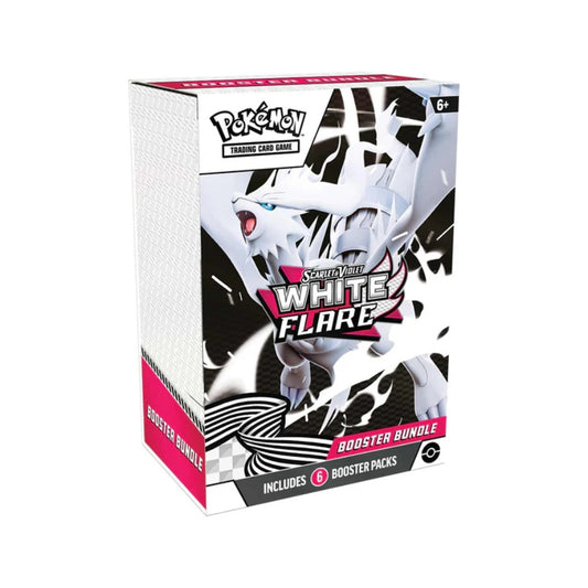 Pokémon TCG Scarlet & Violet White Flare Booster Bundle – trading card game expansion packs.