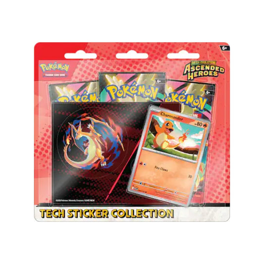 Pokémon TCG Ascended Heroes Tech Sticker Blister assorted pack.