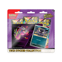 Pokémon TCG Ascended Heroes Tech Sticker Blister assorted pack.