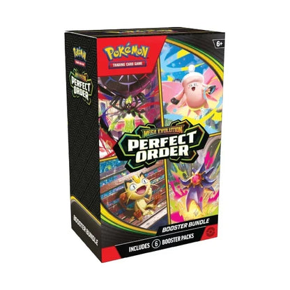 Pokémon TCG Perfect Order Booster Bundle sealed box.
