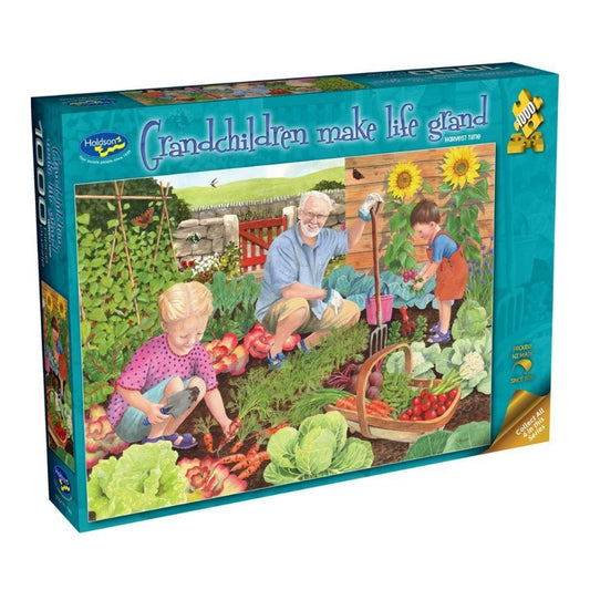 Holdson - Grandchildren Make Life Grand - Harvest Time Puzzle 1000pc