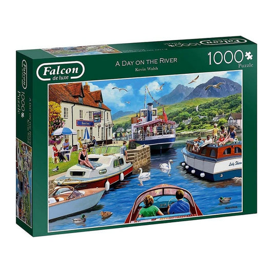 Falcon - A Day on The River 1000pcs Puzzle