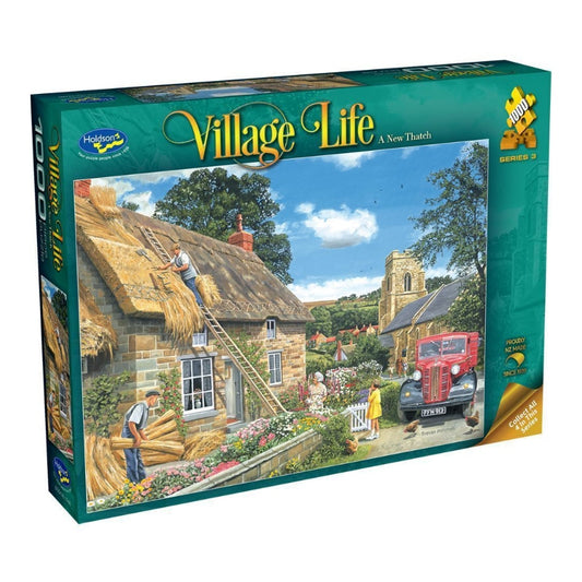 Holdson - Village Life - A New Thatch Puzzle 1000pc