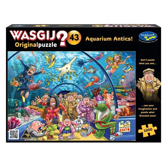 Holdson - WASGIJ? Original 43 Aquarium Antics! Puzzle 1000pc