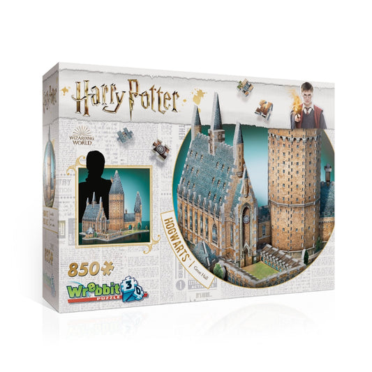 3D Harry Potter Great Hall 850pc Puzzle