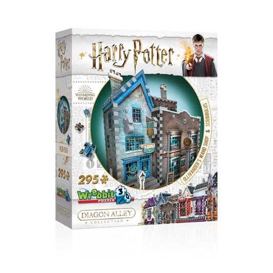 3D Harry Potter Ollivander's Wand Shop & Scribbulus