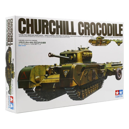 Tamiya 35100 1/35 British Churchill Crocodile Plastic Model Kit