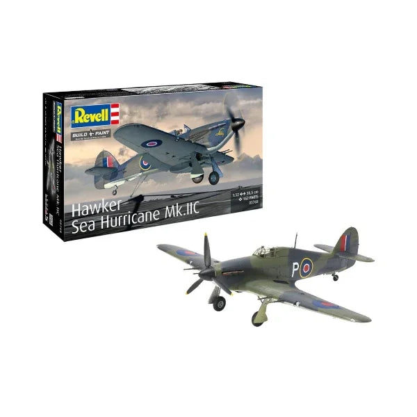 Revell 1:32 Hawker Sea Hurricane Mk.IIC plastic model kit WWII naval fighter aircraft scale model