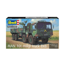Revell 1:35 MAN 10T MILGL Truck 8x8 03367 plastic model kit military vehicle transport truck scale model
