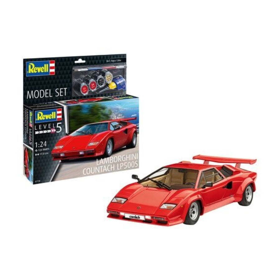 Revell Lamborghini Countach LP500S Model Set