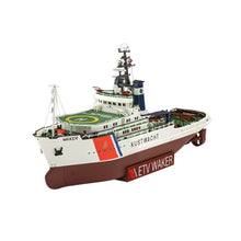 Revell ETV Waker 1:200 scale plastic ship model kit box art.