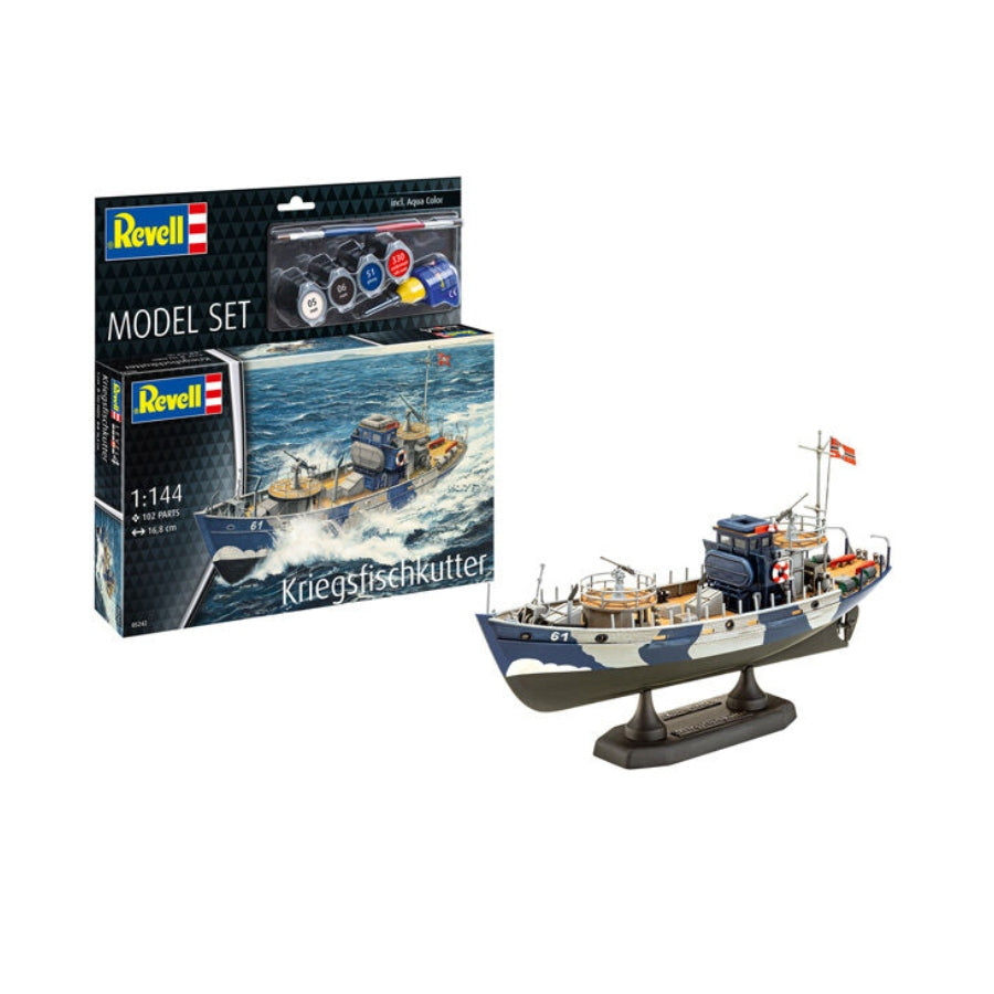 Revell Kriegsfischkutter 1/144 Model Kit