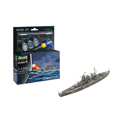 Revell Gneisenau 1/1200 Model Set