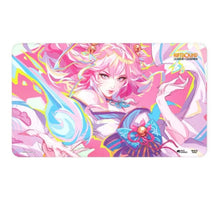 Riftbound League of Legends Spirit Blossom Ahri TCG playmat.