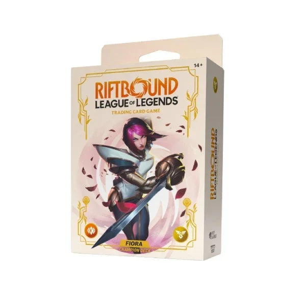 Riftbound League of Legends Trading Card Game Fiora Champion Deck