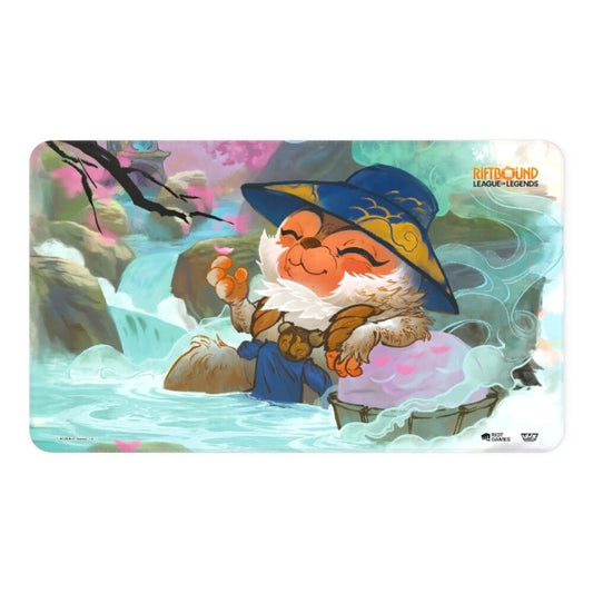 Riftbound League of Legends Spirit Blossom Teemo TCG playmat.