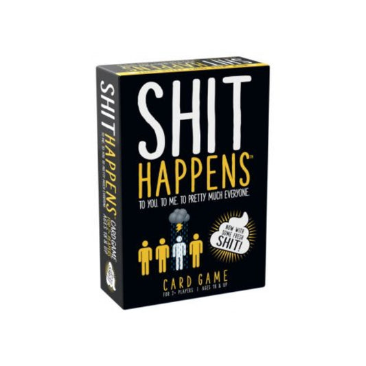 Shit Happens Original card game – Game cards and packaging