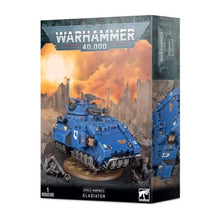 Warhammer 40K Space Marines Gladiator Tank 48-37 model kit box.