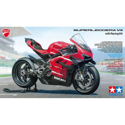 Tamiya 1/12 Ducati Superleggera V4 with Racing Kit motorcycle model kit