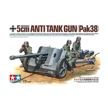 Tamiya 1/35 German Anti Tank Gun PAK38 WWII artillery model kit