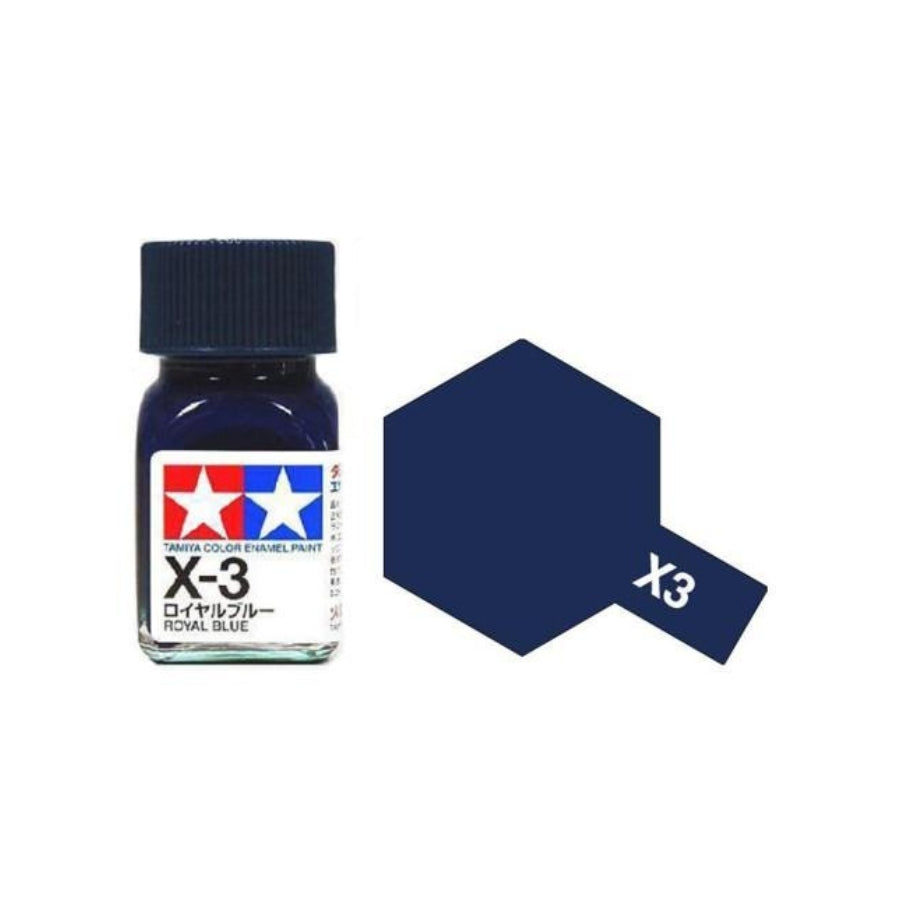 Tamiya - Mini Enamel Paint Royal Blue x-3