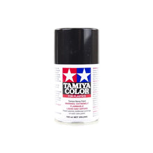Tamiya TS‑40 Metallic Black 100 ml spray lacquer paint can for model kits