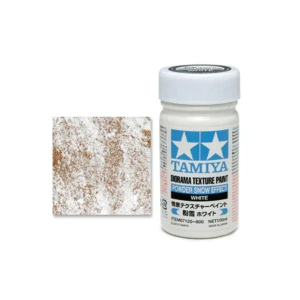 Tamiya Diorama Texture Paint Powder Snow Effect 87120 for model scenery