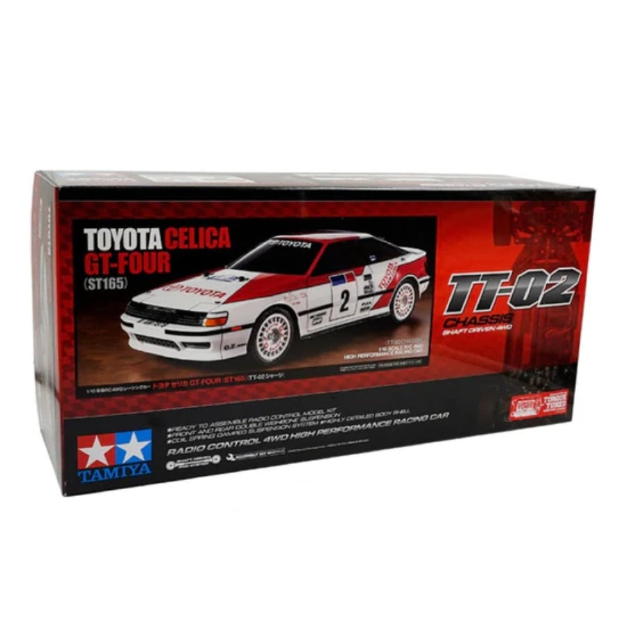 Tamiya Toyota Celica GT-Four ST165 4WD TT-02 1/10 RC Car Kit 58718