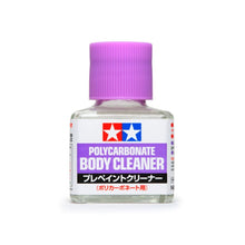 Tamiya Polycarbonate Body Cleaner 40 ml bottle — cleaner for RC Lexan bodies