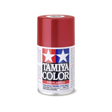 Tamiya Metallic Red TS‑18 spray lacquer paint can (100 ml)