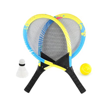 Tennis Racket Sport Toy Set with Soft Ball – colourful kids’ outdoor tennis game for safe and active play.