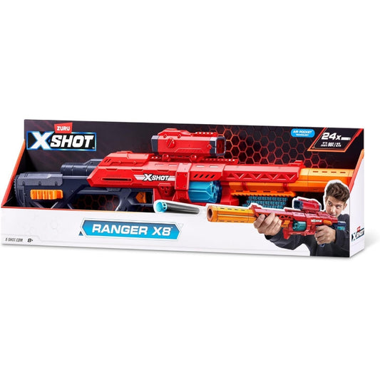 Zuru Xshot Excel Ranger X8 Blaster with 24 Darts