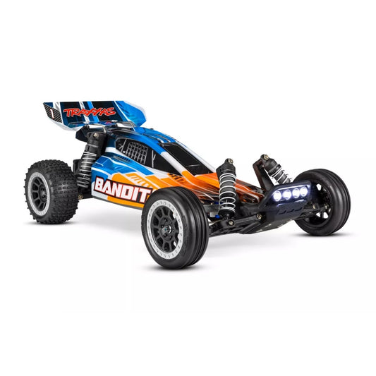 Traxxas 1/10 Bandit XL-5 2WD Electric Off Road RC Buggy w/ LED Light Kit