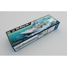 Trumpeter 1/350 USS Wasp LHD-1 Plastic Model Kit (05611) – amphibious assault ship with aircraft and landing craft.