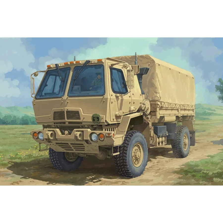 Trumpeter 1:35 M1078A1P2 military truck plastic model kit TR01097 box.