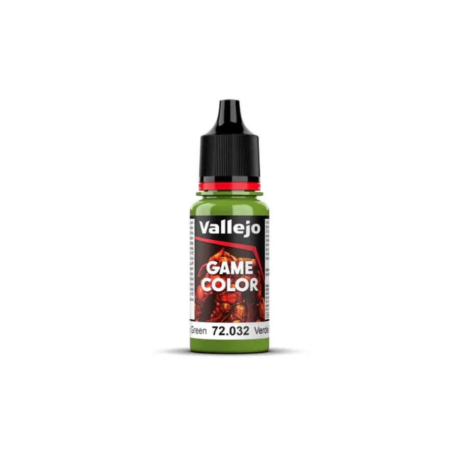 Vallejo Game Colour Scorpy Green 18ml Acrylic Paint - New Formulation