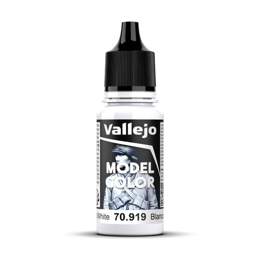 Vallejo Model Colour #002 Cold White – 18ml Matte Acrylic Paint