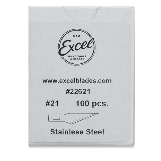 Excel Blades Hobby Blades - #11, Stainless Steel, Bulk Package, 100 Blades