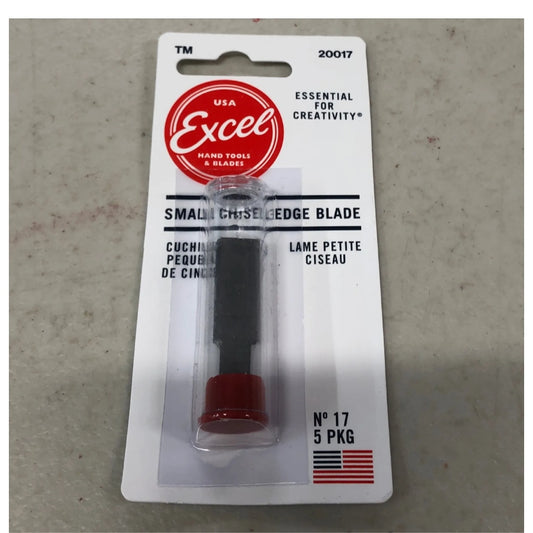 Excel Hobby #17 Small Chisel Replacement Blade