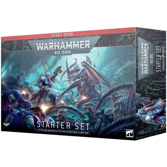 Warhammer 40,000 Starter Set 40-03 beginner box with miniatures.