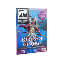 Warhammer White Dwarf 514 magazine cover with Games Workshop artwork, hobby articles, painting guides, and Warhammer tabletop gaming content.