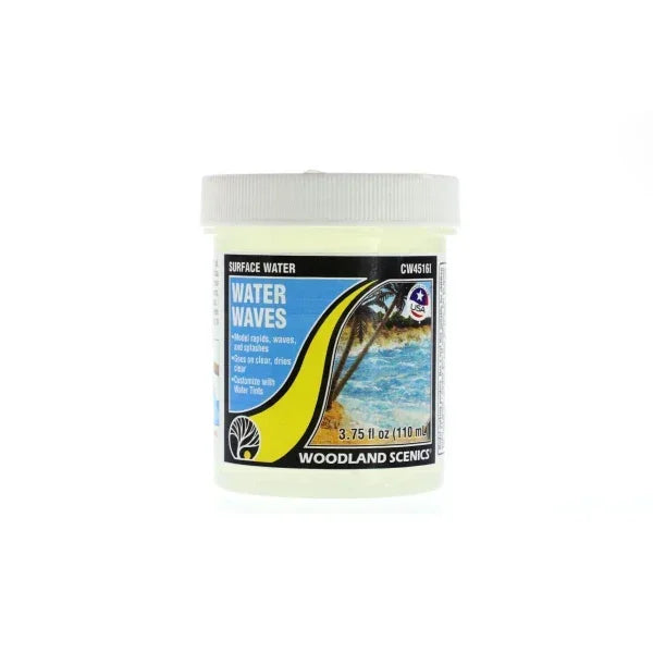 Woodland Scenics Surface Water Waves 110ml for realistic diorama water effects