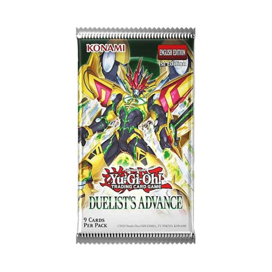 Yu‑Gi‑Oh! Duelist’s Advance booster pack featuring new ZEXAL and Sky Striker cards