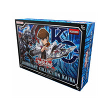 Yu-Gi-Oh! Legendary Collection Kaiba – official TCG collector’s box featuring Blue-Eyes White Dragon and Kaiba-themed cards.