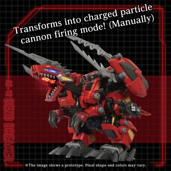 Zoids Genobreaker T62016 mechanical dinosaur model kit poseable build